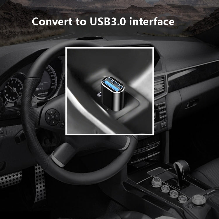 USB 3.0 Buchse zu USB-C / Typ-C-OTG-Adapter (Grau)