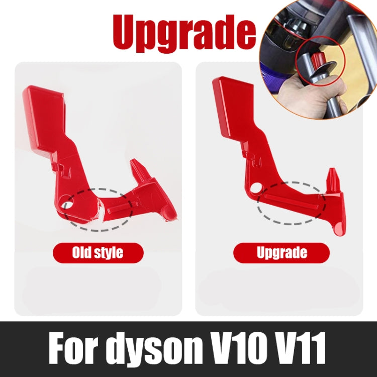 Schaltersperre, roter Schlüsselknopf für Dyson Staubsauger V10 V11
