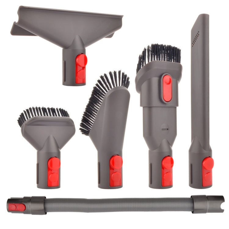 Staubsaugerzubehör für Dyson V7 V8 V10 V11 V12 V15, 5 In 1, Soft Brush, Two -in -one Brush, 2 PCS Stain Brush, Mattress+Crevice+Stain Brush, 4 In 1 Set, Hose Set, 2 PCS Adapter, Bracket