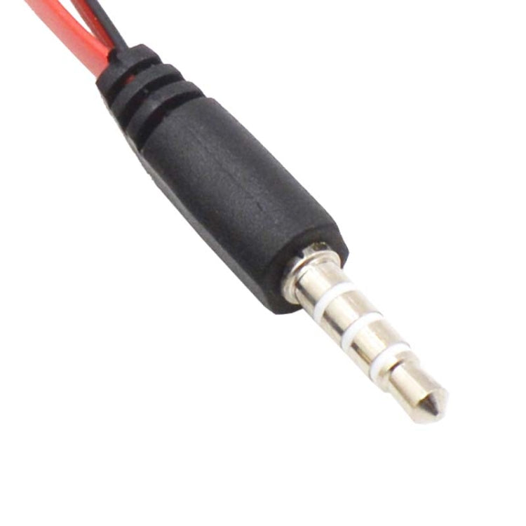 20 cm 3,5 mm Auto Audio Computer Headset Mikrofon 2 in 1 Adapterkabel (vernickelt)