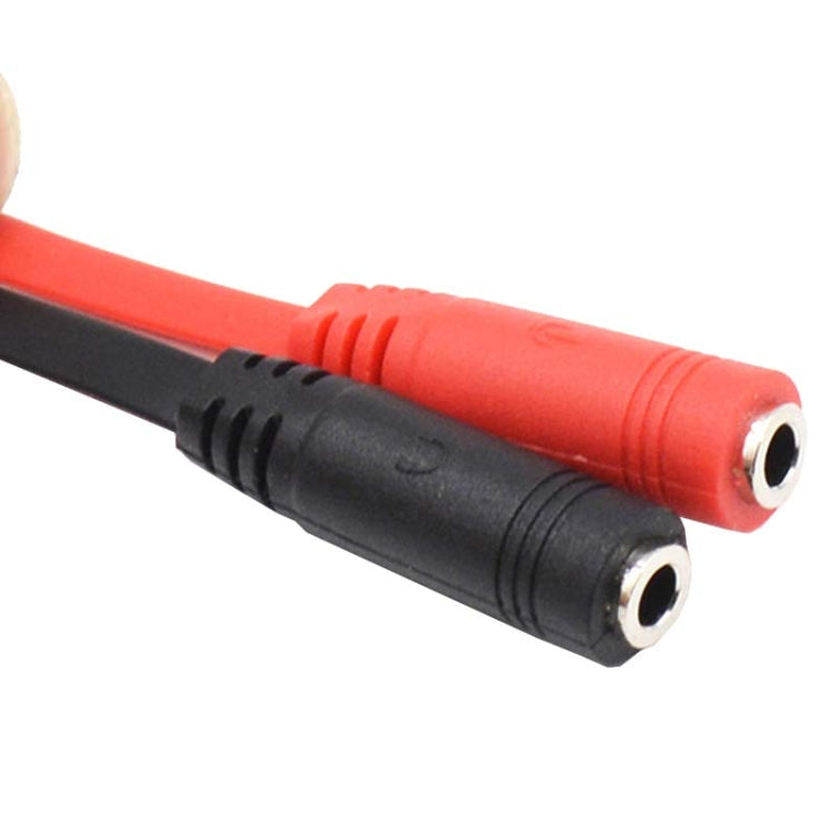 20 cm 3,5 mm Auto Audio Computer Headset Mikrofon 2 in 1 Adapterkabel (vernickelt)