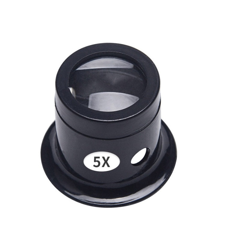 Okularlupe Glaslinse Okulartyp Reparaturlupe, Vergrösserung: 5X