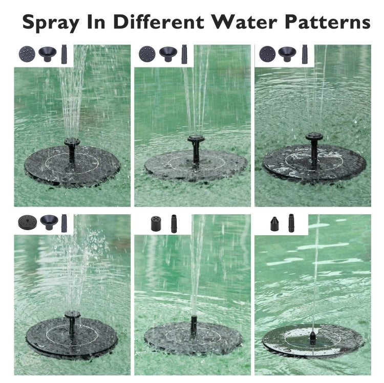 13 cm Solar Wasserbrunnen für dein Garten
