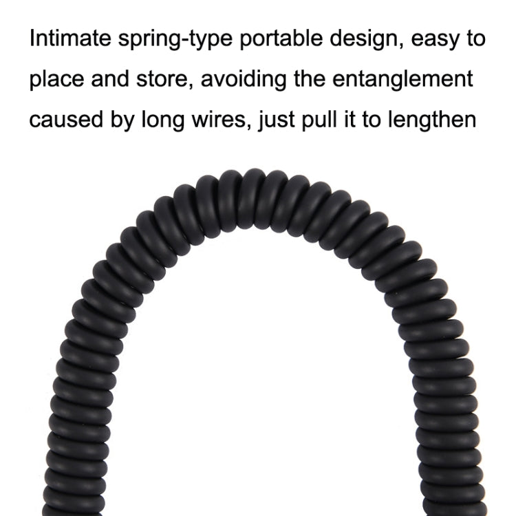 Für Sennheiser HD598 / HD558 / HD518 / HD595 Kopfhörerfederkabel, Kabellänge: 1,4 m-3m