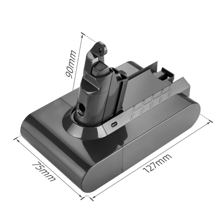 Für Dyson V6 Serie Handstaubsauger Akku Kehrmaschine Ersatzakku, 1.5Ah, V6 2.2Ah, 2.6Ah, 3.0Ah, 3.5Ah, 4.0Ah