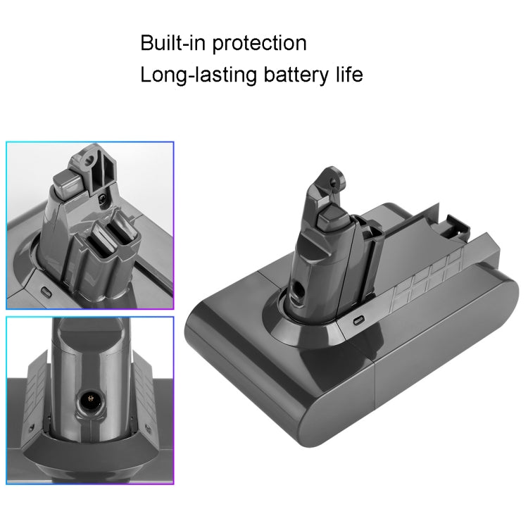 Für Dyson V6 Serie Handstaubsauger Akku Kehrmaschine Ersatzakku, 1.5Ah, V6 2.2Ah, 2.6Ah, 3.0Ah, 3.5Ah, 4.0Ah