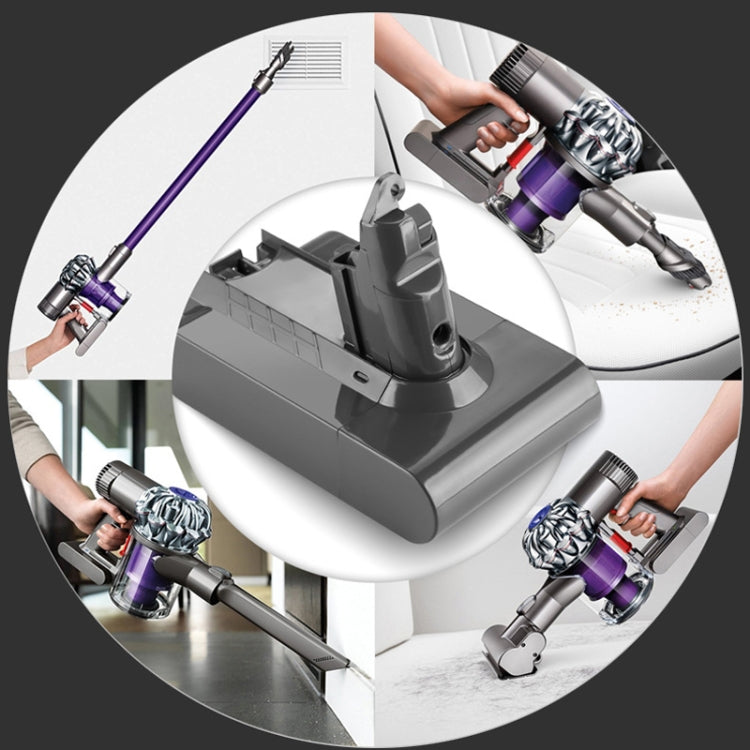 Für Dyson V6 Serie Handstaubsauger Akku Kehrmaschine Ersatzakku, 1.5Ah, V6 2.2Ah, 2.6Ah, 3.0Ah, 3.5Ah, 4.0Ah