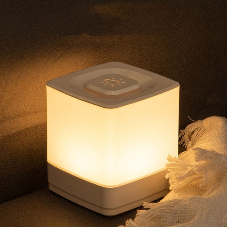 LED-Schlafnachtlicht, warmes Licht, Ambiente, Nachttischlampe mit Akku