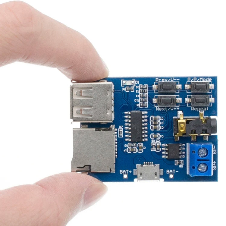 MP3-Decoderplatine, Decoder, TF-Karte, USB-Flash-Laufwerk