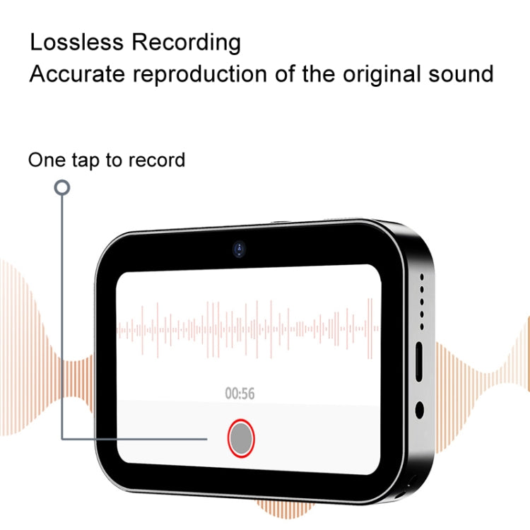 D6 CCD HD Digitalkamera Film Musik Smart Kamera Touchscreen Studentenkarte Videorecorder, ohne Speicher