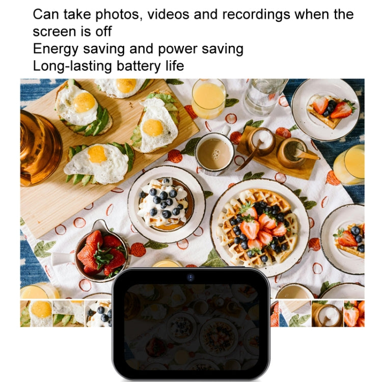 D6 CCD HD Digitalkamera Film Musik Smart Kamera Touchscreen Studentenkarte Videorecorder, ohne Speicher