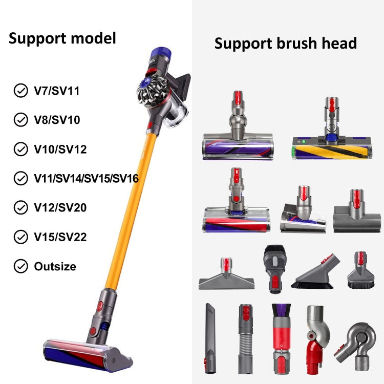 Für Dyson V7 V8 V10 V11 V12 V15 Staubsauger Lagerung Rack Verlängerung Halterung, 1pair