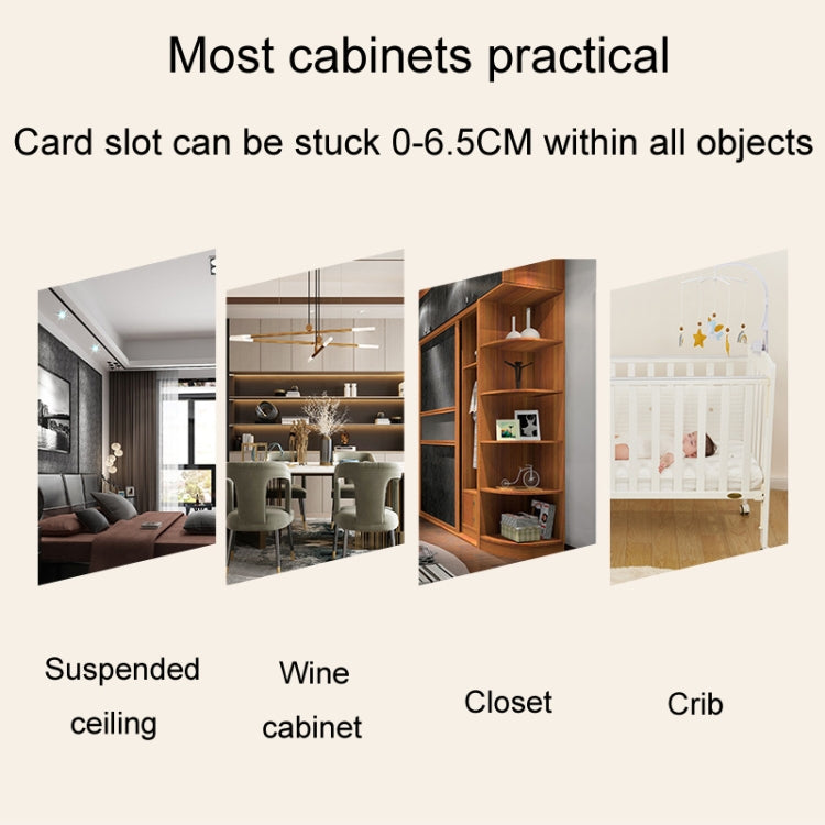 Überwachungskamera-Montagehalterung, Schrank-Deckenregal Weiß 110cm / 50cm