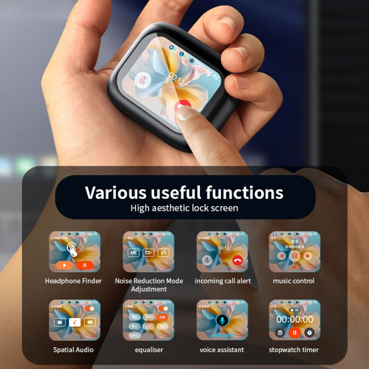 LY30 Vollfarb-Touchscreen ANC+ENC Rauschunterdrückung Kabellose Bluetooth-Ohrhörer