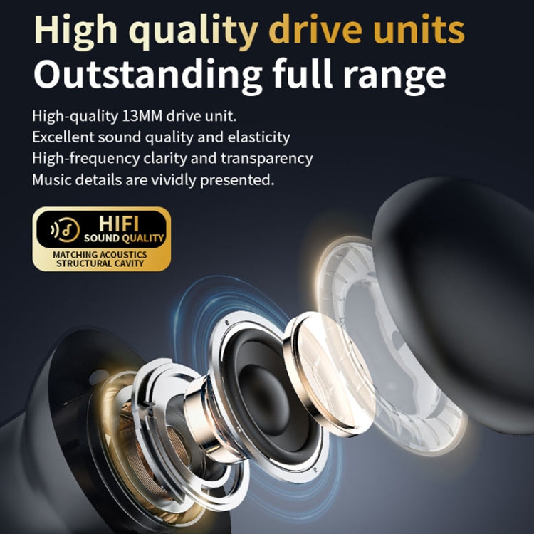 LY30 Vollfarb-Touchscreen ANC+ENC Rauschunterdrückung Kabellose Bluetooth-Ohrhörer