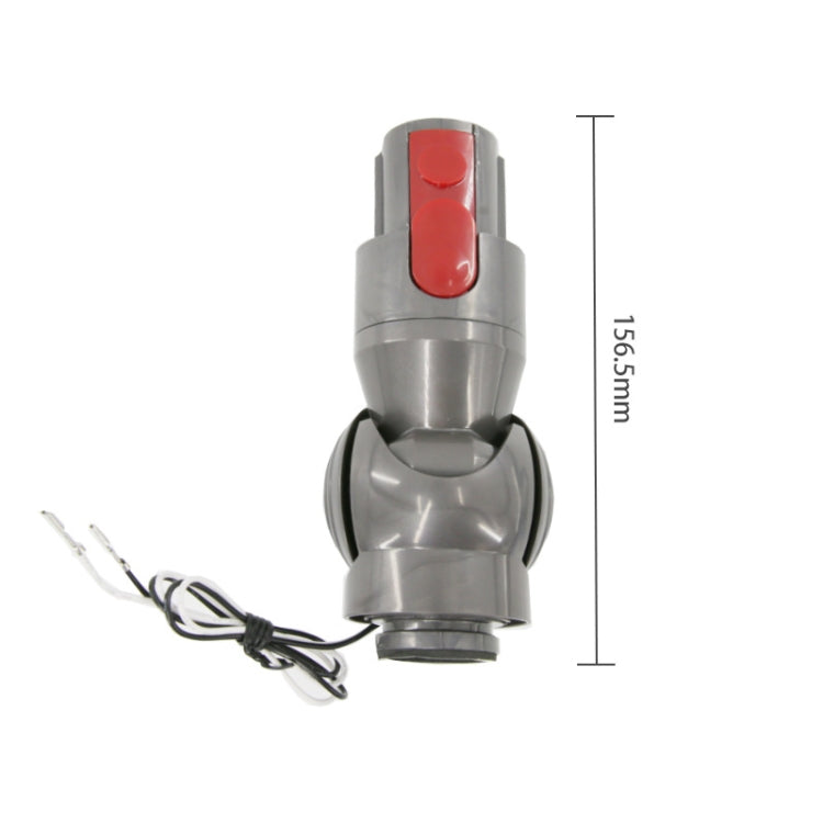 Für Dyson V8 V10 Staubsauger Direktantrieb Kopf Winkelstück mit Rädern Reparaturteile