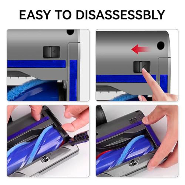 Vollständiges Sortiment an Staubanzeige-Direktantriebsbürstenkopf-Staubsaugerzubehör, For Dyson V7 V8 V10 V11 V12 V15, For Dyson V6, For Dyson V12 Slim / V10 Slim