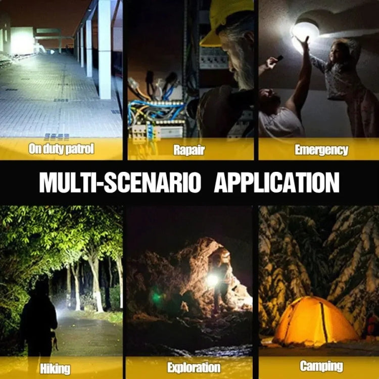 Helle LED-Seitenleuchte, Taschenlampe, Mini-Taschenlampe mit Sturzschutz