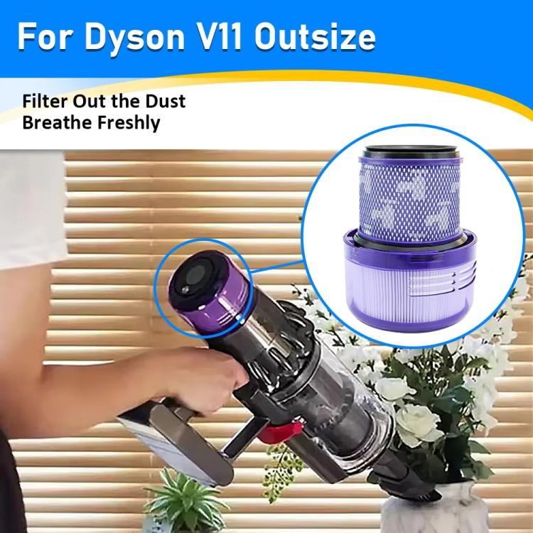 Für Dyson V11 Outsize / V11 Outsize Absolute+ Staubsauger: Ersatz-Nachfilter mit hoher Effizienz