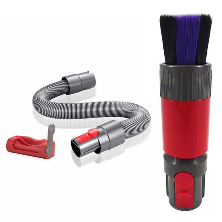 Kratzfreies Staubpinsel-Zubehörset für Dyson V7 V8 V10 V11 V15 Staubsauger-Aufsatzset, 3-in 1 Red, 3-in-1 Gray, 4-in-1 Red, 4-in-1 Gray