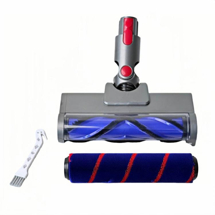 Reinigungskopf für Dyson V7 V8 V10 V11 V15 Anti-Verhedderungs-V-förmige Bürste & Soft-Rollen-Set, 4 In 1 Set, 3 In 1 Set
