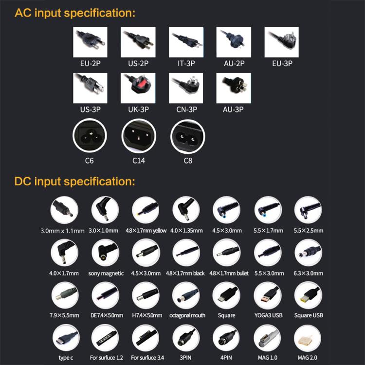40W 19V 2,1A AC-Adapter-Netzteil für Samsung AD-4019W / AA-PA2N40L / BA44-00278A / NP900X1A / NP900X1B, Anschluss: 3,0*1,1, EU-Stecker