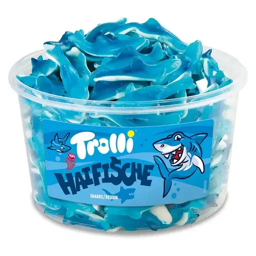 Trolli Haifische 150 Stück in der Dose