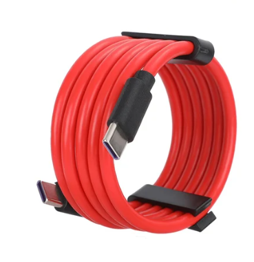 Original USB Ladekabel für Ulefone Smartphones Rot USB-C auf USB-C