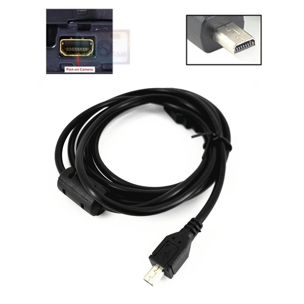 USB 8 Pin PC Datenkabel Kabel für Digitalkamera Panasonic Lumix Series