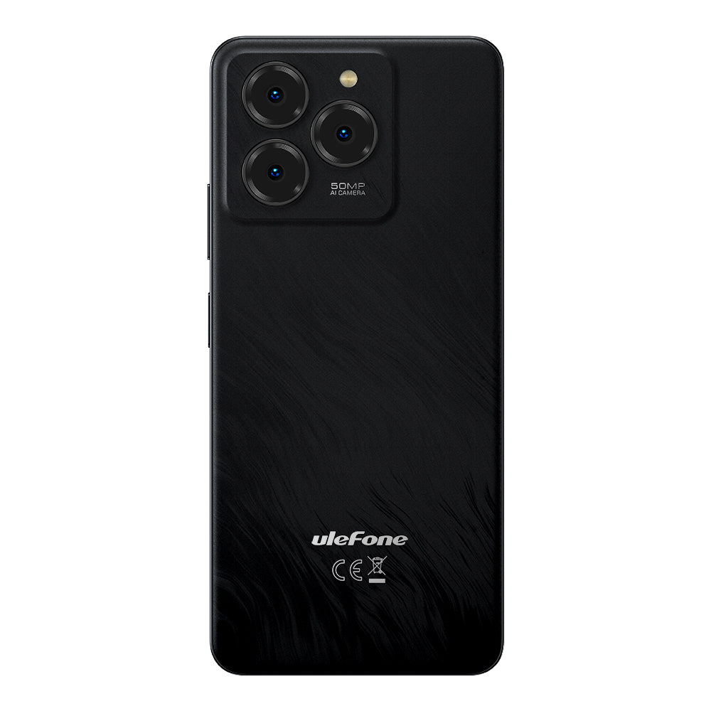 Ulefone Note 20 Pro 6.75-inch HD+ Unisoc T606, Octa-core 128GB 6000mAh Schwarz