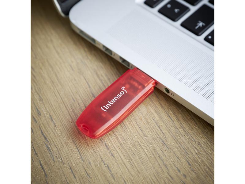 Intenso USB Flash Drive Rainbow Line 128GB Rot