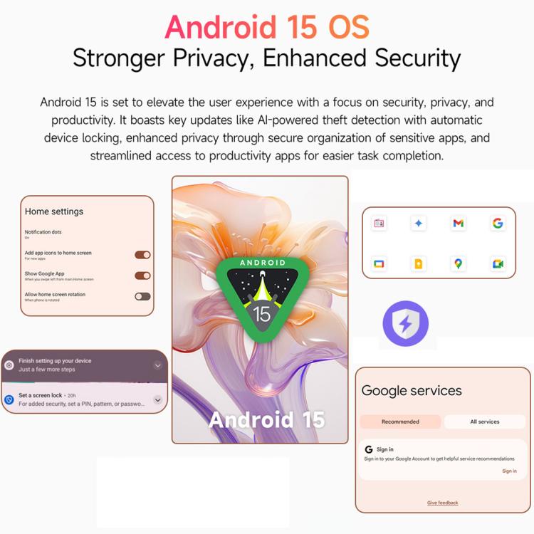 Ulefone Tab A10 Pro Tablet PC, 6GB+128GB, 8.68 inch Android 15 MediaTek Helio G91 Octa Core 4G Netz