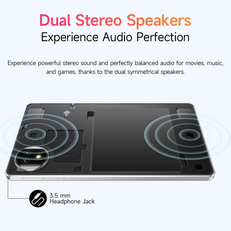 Ulefone Tab A10 Pro Tablet PC, 6GB+128GB, 8.68 inch Android 15 MediaTek Helio G91 Octa Core 4G Netz