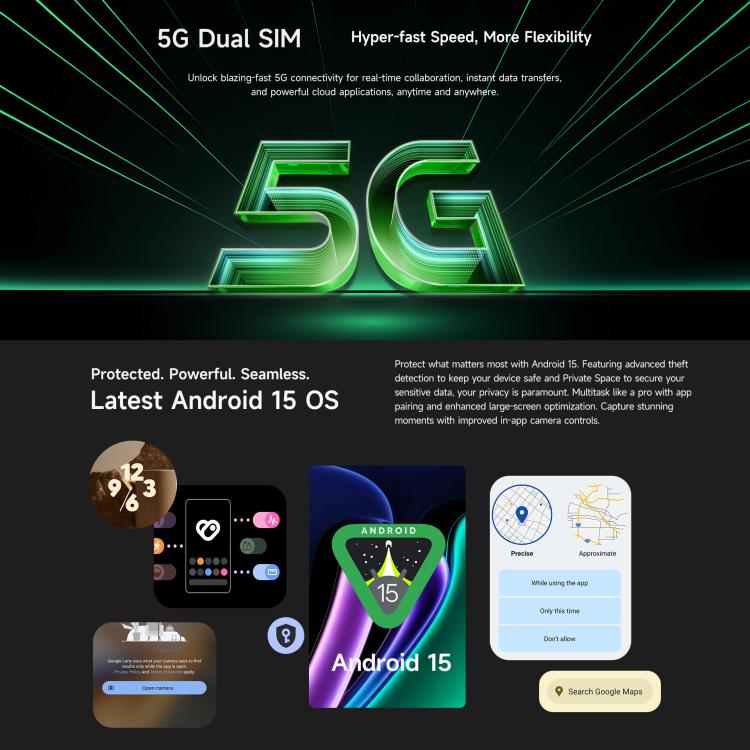 Ulefone Armor Pad 5 Pro Tablet PC, 12 GB + 512 GB, 11 Zoll