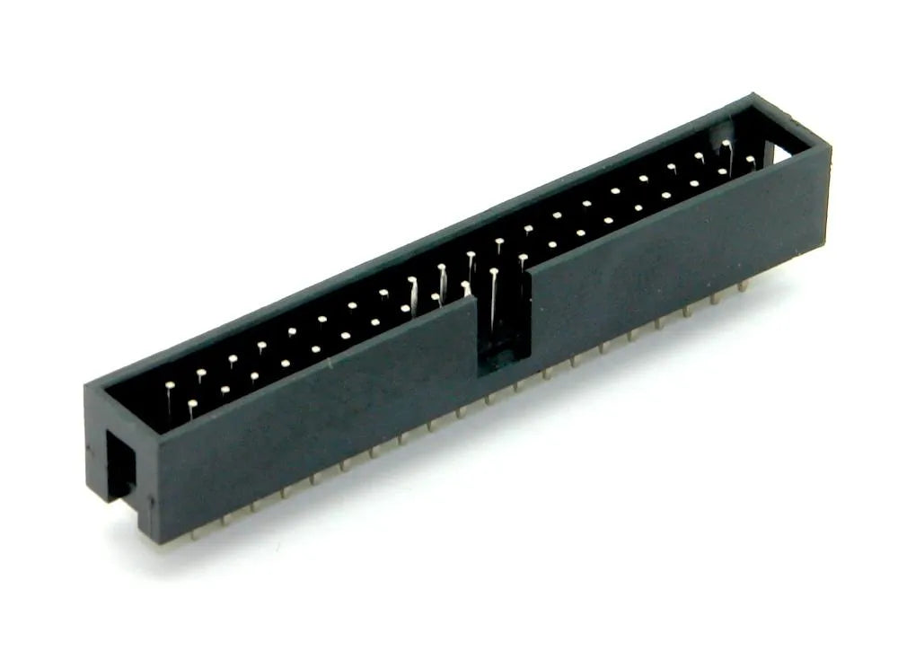 Wannenstecker, 40-polig, RM 2,54, gerade
