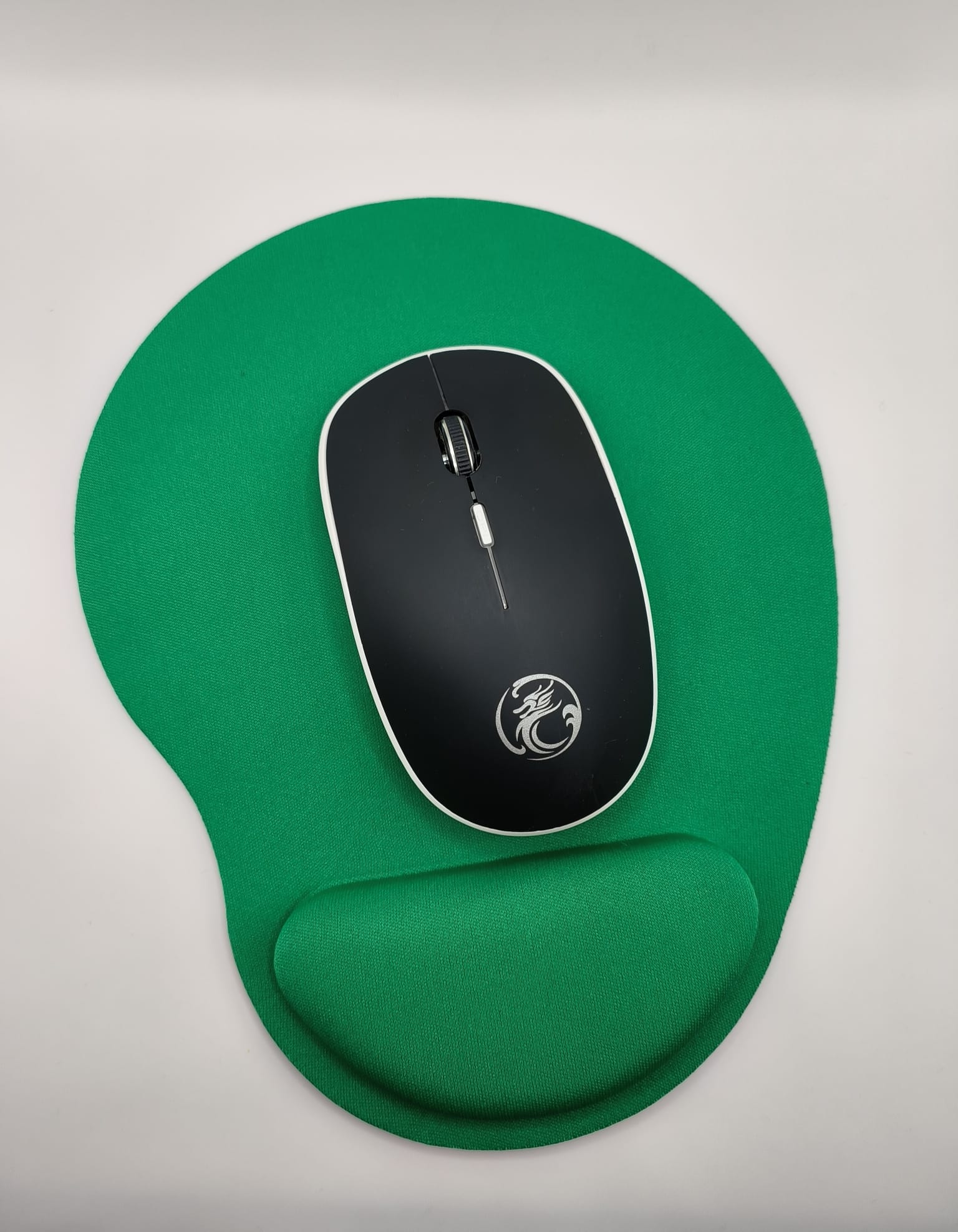 Stoff Gel Mauspad, Mausmatte  (Green, Grün)