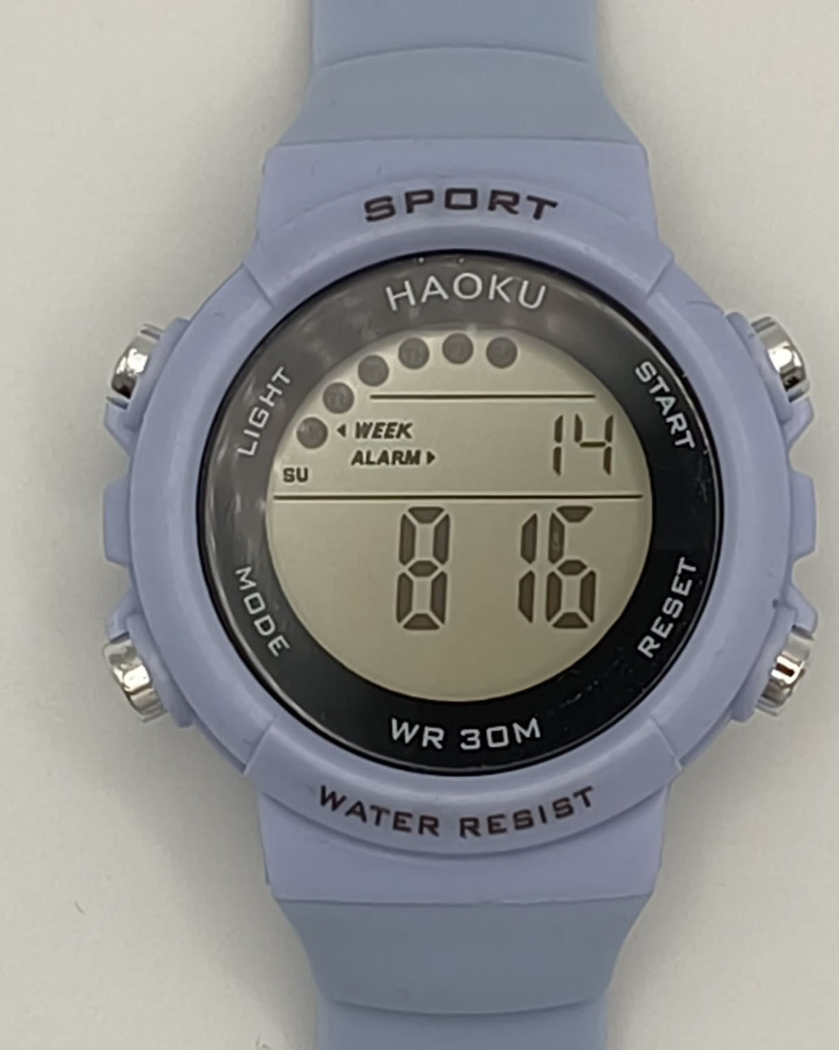 Digitale Sport Uhren Uhr für Kinder (hellblau)