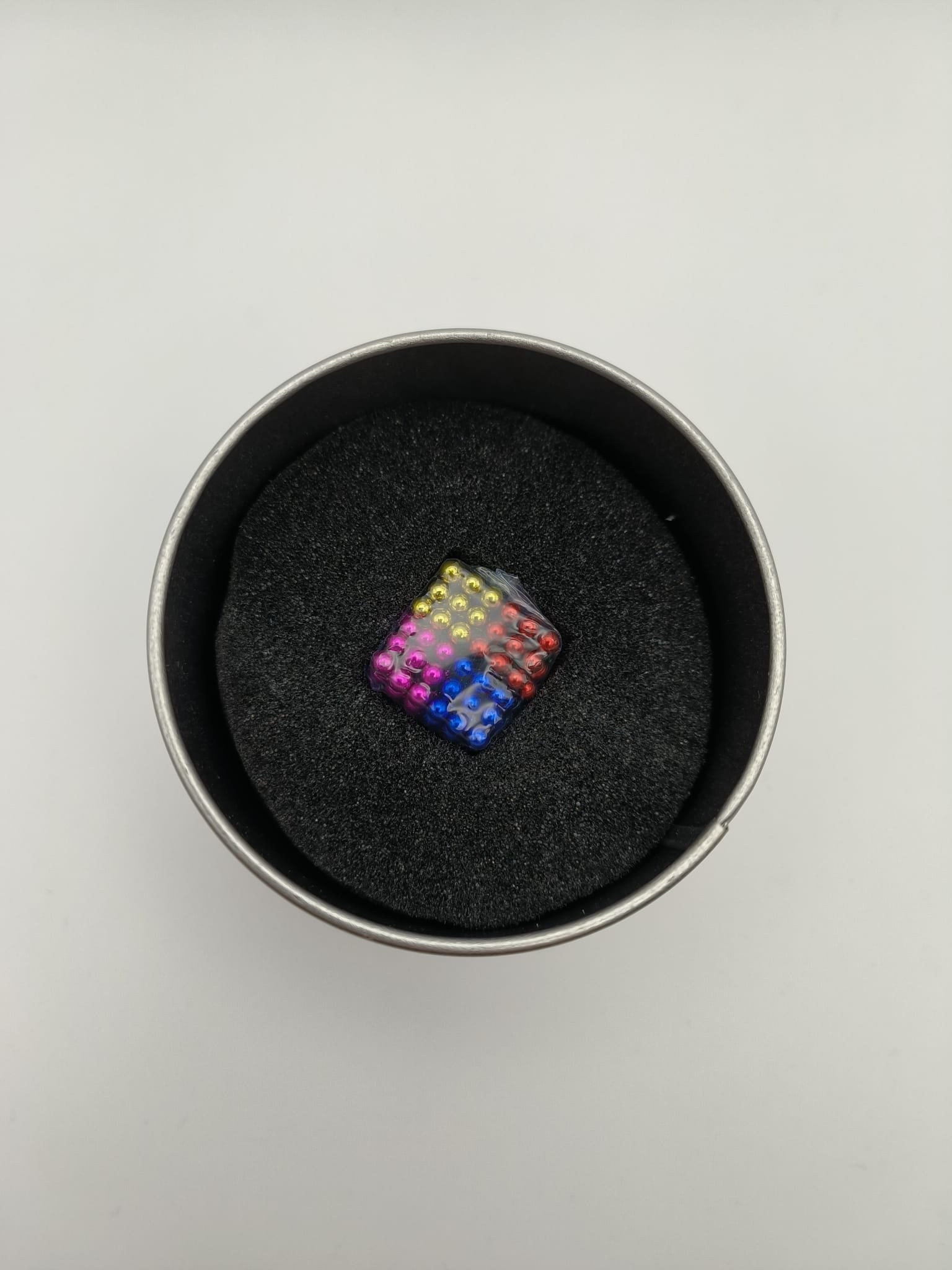 216 Mini Magnetkugeln Farbig Grösse 3mm