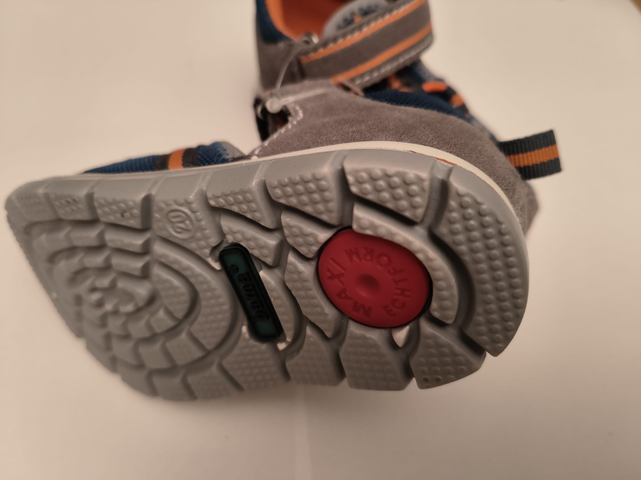 Bama Baby Schuhe Blau Orange Grösse 20 (Restposten)