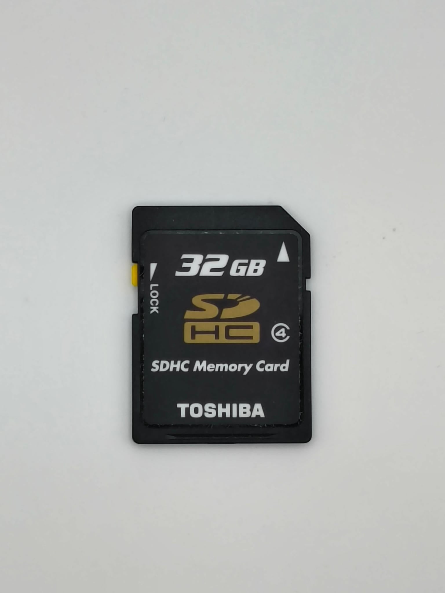 Toshiba 32GB SD HC Card Class 4 (Gebrauchtartikel)