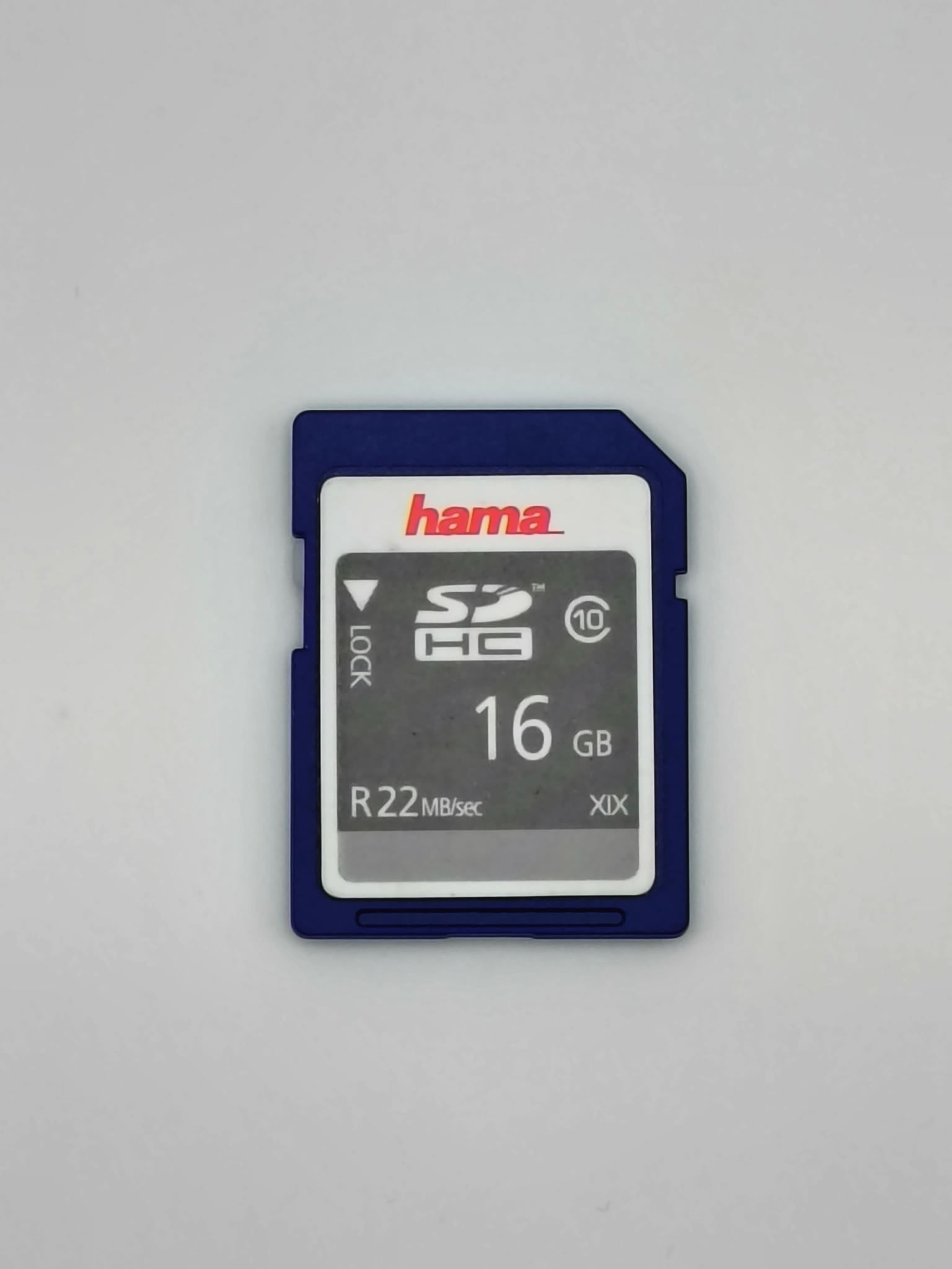 Hama 16GB SD HC Card Class 10 (Gebrauchtartikel)