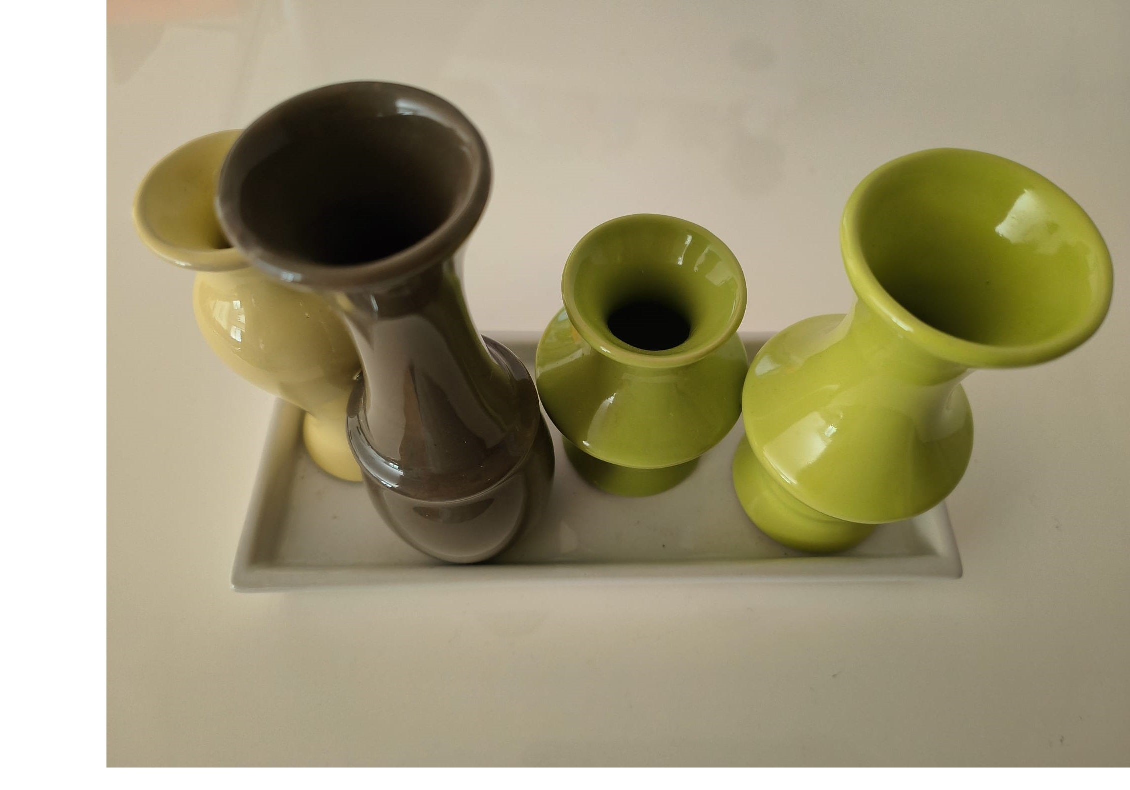 Designer 4er Vasen Scandinavia auf Tablet