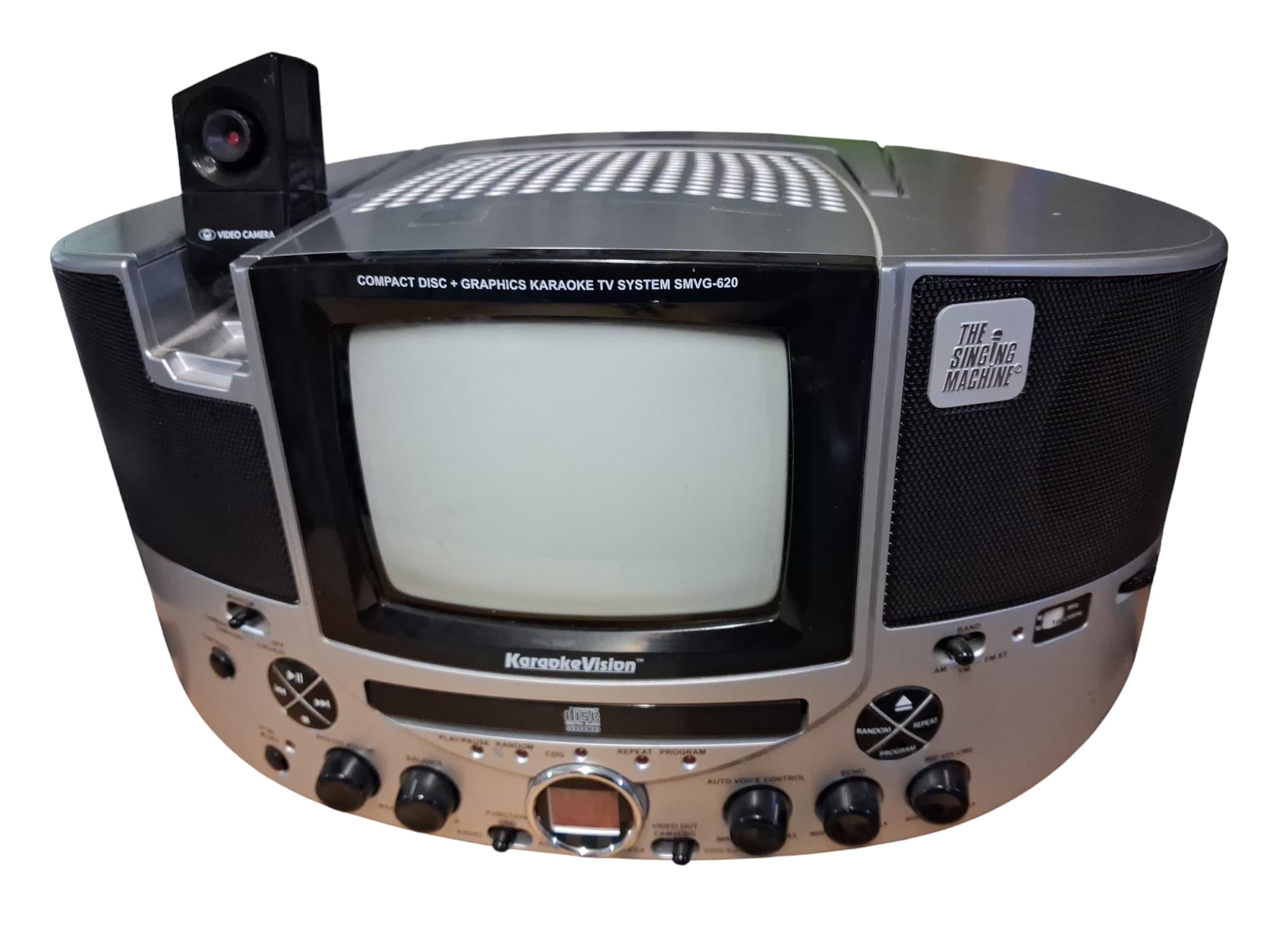 Singing Machine SMVG-620 CD+G Karaoke System mit Camera (Gebraucht Artikel)
