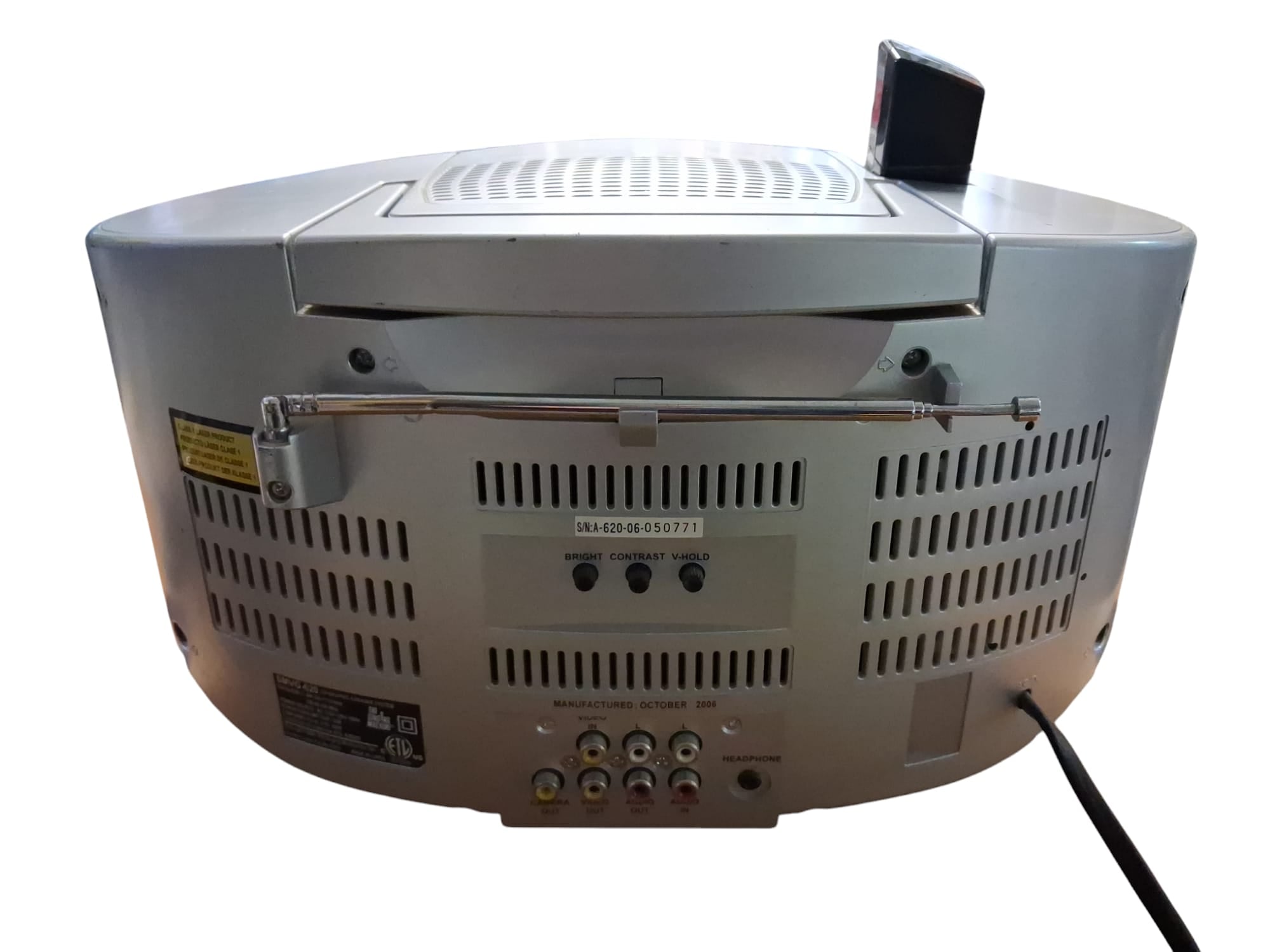 Singing Machine SMVG-620 CD+G Karaoke System mit Camera (Gebraucht Artikel)