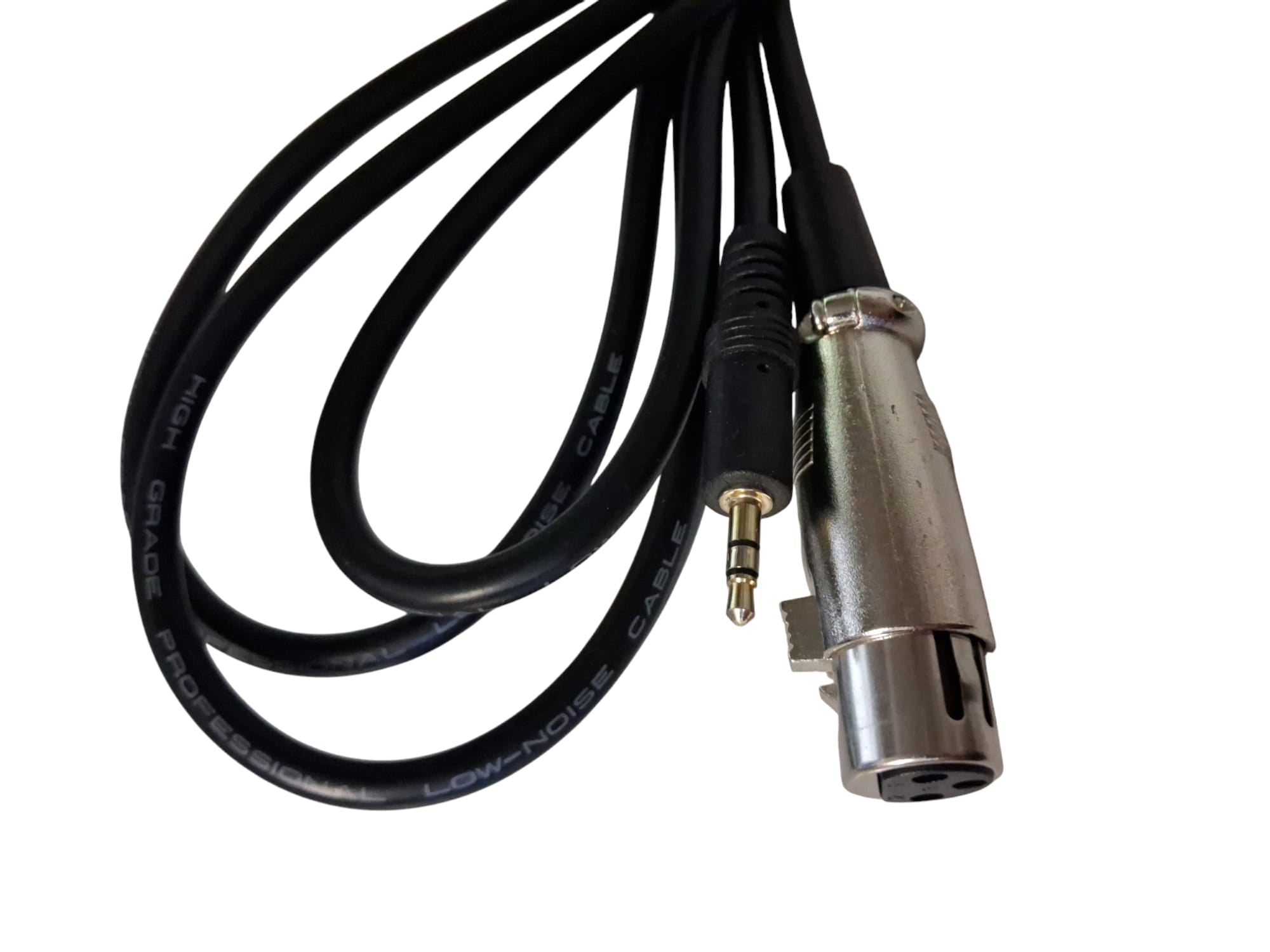 Klinke 3.5mm auf XLR Kabel ca. 2.5m (Gebraucht Artikel)