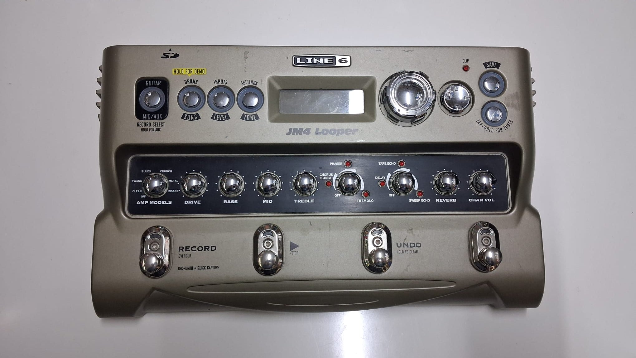 Line 6 JM4 Looper ( Gebraucht Gerät) (ohne Netzteil, (9V, 2A)