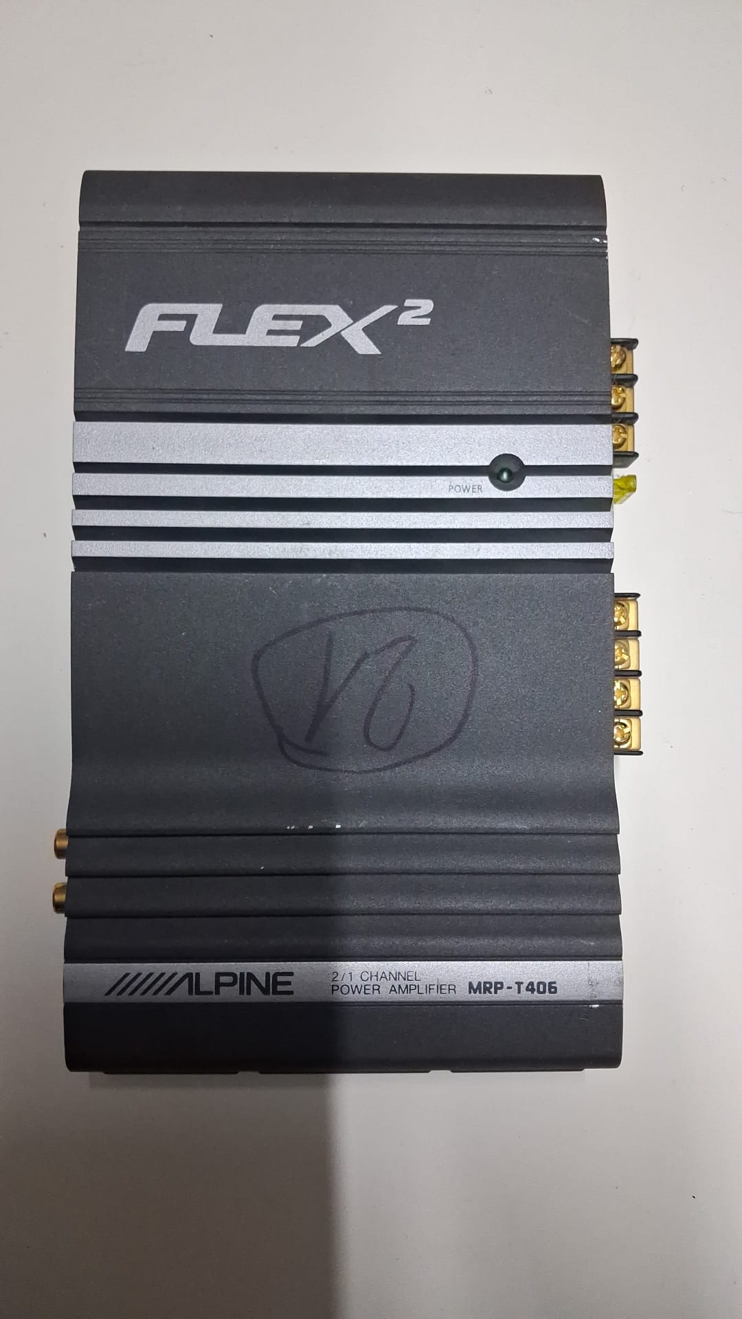 Alpine Flex 2 MRP-T406 Auto 2/1 Channel Power Amplifier (Gebraucht Artikel)