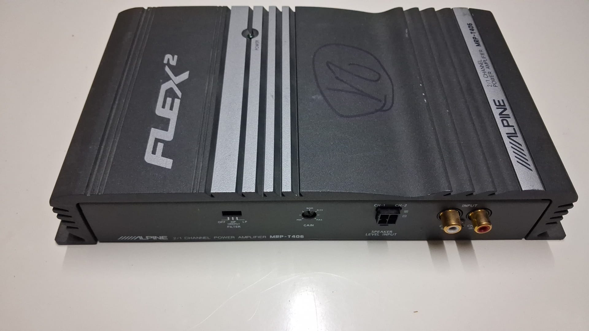 Alpine Flex 2 MRP-T406 Auto 2/1 Channel Power Amplifier (Gebraucht Artikel)