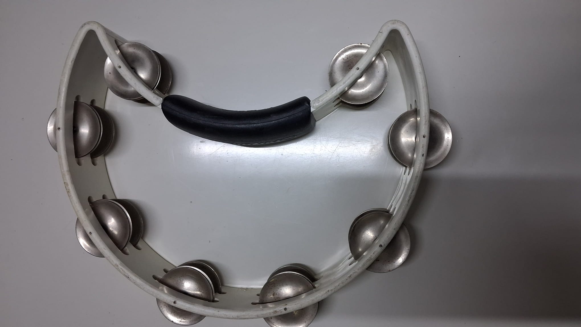 Rhythm Tech RT1020 Tambourine Classic Weiss (Gebraucht Artikel)