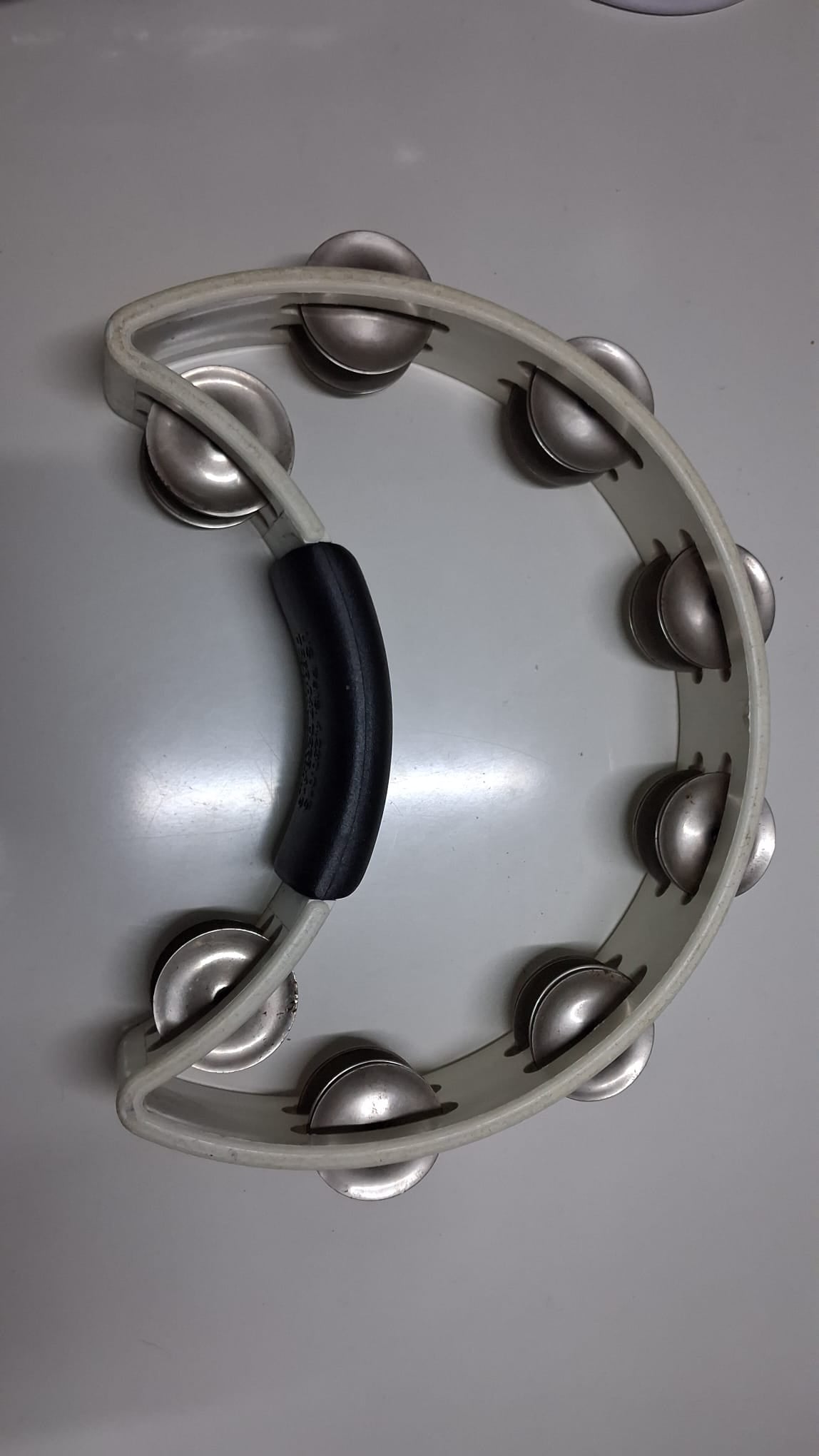 Rhythm Tech RT1020 Tambourine Classic Weiss (Gebraucht Artikel)